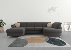 sit&more Wohnlandschaft, wahlweise mit Bettfunktion, Bettkasten und Kopf- und Armteilverstellung