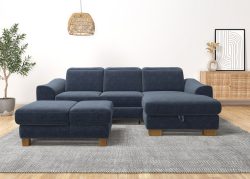 Home affaire Ecksofa »Dundee«, wahlweise mit Kopfteilverstellung und zusätzlich mit Bettfunktion