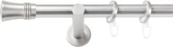SN DECO GROUP Gardinenstange Ø 19 mm 1 läufig-läufig Fixmass;kürzbar