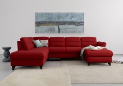 sit&more Wohnlandschaft »Mellum«, inklusive Federkern, wahlweise mit Bettfunktion, Stauraum und Armteilfunktion