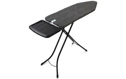 Brabantia - Bügeltisch mit Dampfstationsablage, Schwarz, 120cm