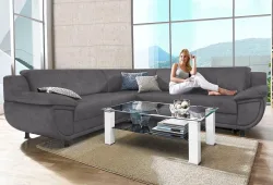 TRENDMANUFAKTUR Ecksofa 