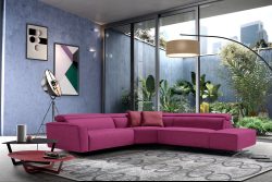 Egoitaliano Ecksofa »Stefanie«, mit Relaxfunktion und verstellbaren Kopfteilelementen
