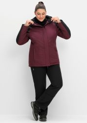 Sheego Outdoorjacke, mit Kapuze