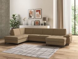 DOMO collection Wohnlandschaft »Capelo«, mit Armteilverstellung, wahlweise mit Bettfunktion, inklusive Federkern
