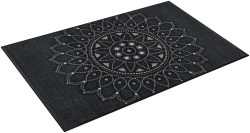 wash+dry by Kleen-Tex, wash+dry by Kleen-Tex Teppich »Purnima«, rechteckig, 7 mm Höhe, Mandala Motiv, rutschhemmend, In- und Outdoor geeignet, waschbar