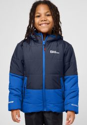 Jack Wolfskin Outdoorjacke »TWO HILLS INS JACKET K«, mit Kapuze