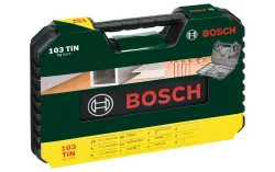 Bosch Accessories 2607017367 V-LINE 103teilig Bohrer- und Bit-Sortiment Holz, Metall, Kunststoff, Plexiglas, Mauerwerk,