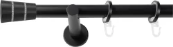 SN DECO GROUP Gardinenstange Ø 19 mm 1 läufig-läufig Fixmass;kürzbar