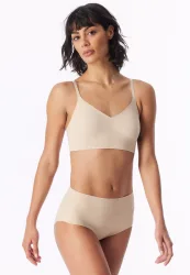Schiesser - Invisible Soft Bustier, für Damen, Beige, Größe 36