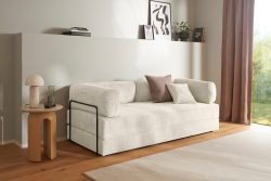 Jockenhöfer Gruppe Schlafsofa »Folda, Dauerschläfer, Breite 206 cm, Liegefläche 181x198 cm« mit Bett-/Schlaffunktion, inkl. 1x Zierkissen, Tonnentaschenfederkern