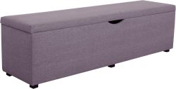 Places of Style Hockerbank »Standard«, mit Stauraum, Breite 120 cm oder 160 cm, auch als Garderobenbank oder Bettbank geeignet