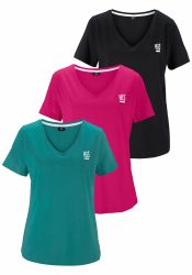 H.I.S T-Shirt »Essential-Basics«, (Spar-Set, 3er-Pack), Grosse Grössen