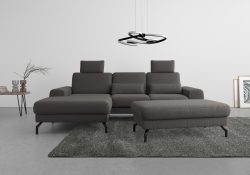 sit&more Ecksofa »Cinturo«, inklusive Sitztiefenverstellung und Federkern