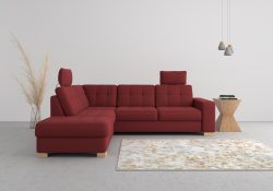 sit&more Ecksofa, wahlweise mit Bettfunktion und Bettkasten