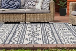 Arte Espina Teppich »Yoga 500«, rechteckig, Teppich für Indoor & Outdoor, Fussbodenheizung geeignet, Pflegeleicht