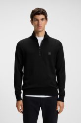 BOSS ORANGE Rollkragenpullover »Kanobix_S«, mit Ton-in-Ton Logo