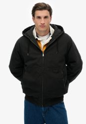 Superdry Parka »CANVAS SURPLUS HOODED JKT«, mit Kapuze