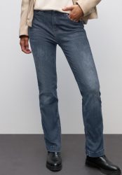 STREET ONE Slim-fit-Jeans »QR Style Bootcut« im 5-Pocket-Style und mit Stretch