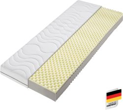 Beco Visco-Matratze »Nightstyle Visko Matratze 90x200, 100x200, 140x200 cm« 17 cm hoch Raumgewicht: 28 kg/m³ 1 Stk. tlg. Matratze, 90x200 cm (H3) von Stiftung Warentest getestet