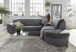 TRENDMANUFAKTUR Ecksofa 