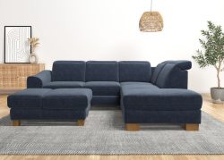 Home affaire Ecksofa »Dundee«, wahlweise mit Kopfteilverstellung und zusätzlich mit Bettfunktion