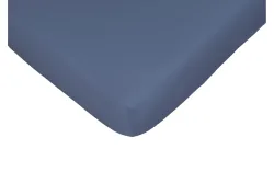 Nobilium - Nela Fixleintuch, 140 x 200 cm, Mitternachtsblau