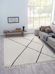 Myflair Möbel & Accessoires Hochflor-Teppich »Moroccan Signature«, rechteckig, modern, marokkanisches Design, Rauten Muster, weich durch Hochflor