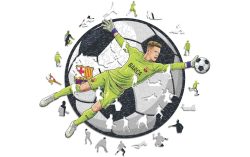 nicht definiert Puzzle »Iconic FC Barcelona ? Ter Stegen«, Holzart: Birke (Herkunftsland: China)