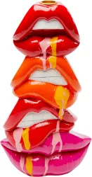 KARE Design - Kerzenständer Lips 30, One Size, Rot