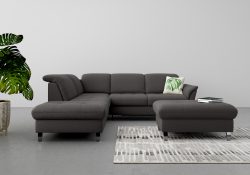 sit&more Ecksofa, wahlweise mit Kopfteilverstellung, Bettfunktion und Stauraum