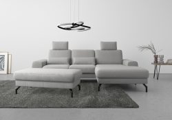 sit&more Ecksofa »Cinturo«, inklusive Sitztiefenverstellung und Federkern