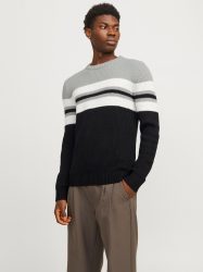 Jack & Jones Rundhalspullover »JJSANDER KNIT CREW NECK«