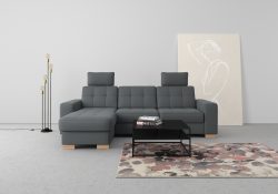 sit&more Ecksofa, wahlweise mit Bettfunktion und Bettkasten