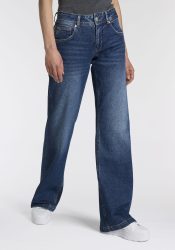 Herrlicher 5-Pocket-Jeans »Edna Denim«, Flared Fit mit mittlerer Leibhöhe