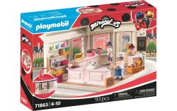 Playmobil® Spielbausteine »Miraculous Französische Bäckerei 71863«, (93 St.)