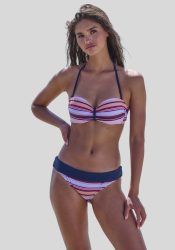 s.Oliver Bügel-Bandeau-Bikini-Top »Pasta«, in trendiger Streifen-Optik