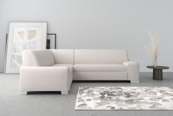 DOMO collection Ecksofa »Anzio«, Wahlweise mit Bettfunktion und Federkern