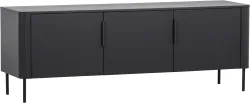 3-türiges Design Lowboard „Gunaro“ aus nachhaltigem Massivholz De Eekhoorn