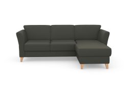 sit&more Ecksofa »Visby«, Wahlweise mit Bettfunktion und Bettkasten, frei im Raum stellbar, mit Federkern, auch erhältlich in dem besonders leicht mit Wasser zu reinigendem 