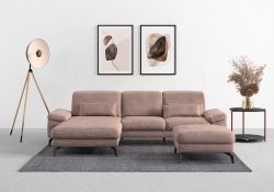 sit&more Ecksofa »Cabana«, Recamiere, wahlweise mit Sitztiefen-, Armlehnen- und Kopfteilfunktion