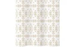 Diaqua - Duschvorhang Textil Pueblo, 180x200 cm, Light Beige