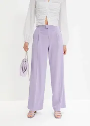 bonprix Bundfaltenhose mit Bequembundlila 36Damen