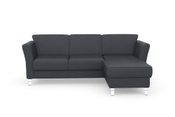 sit&more Ecksofa »Visby V«, wahlweise mit Bettfunktion und Bettkasten, frei im Raum stellbar, mit Federkern, auch erhältlich in dem besonders leicht mit Wasser zu reinigendem 