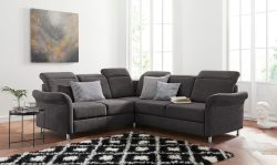 sit&more Ecksofa, inklusive Federkern, wahlweise mit Kopfteilverstellung, Bettfunktion und Schubladenstauraum