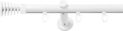 SN DECO GROUP Gardinenstange Ø 19 mm 1 läufig-läufig Fixmass;kürzbar