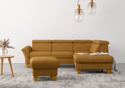 Home affaire Ecksofa »Lindgren«, wahlweise mit TV-Funktion, Stauraum und Kopfteilverstellung