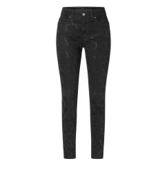 MAC Skinny-fit-Jeans »DREAM SKINNY chain glitter«, mit Glitzersteine Muster