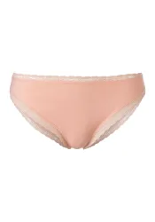 s.Oliver Brasilslip Packung, 2 Stk. mit modischer Spitze aus Baumwollmischung