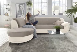 TRENDMANUFAKTUR Ecksofa 